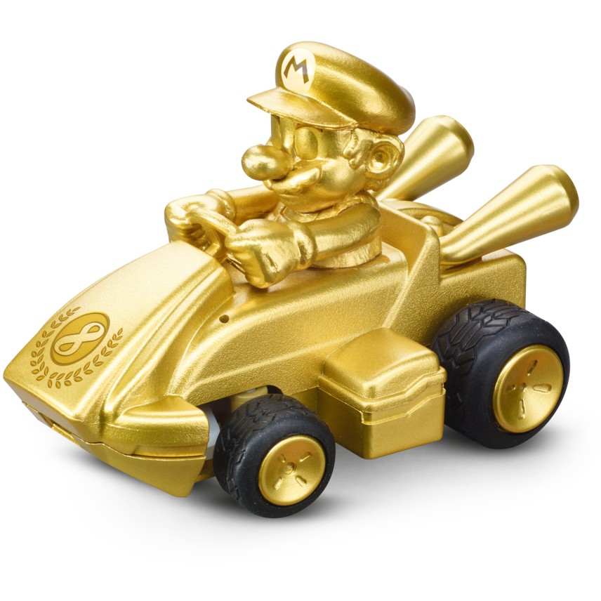 Lodra Carrera - Mini Racer - 2.4GHz Mario Kart(TM) Mini RC. Mario - Gold (Paperbox)