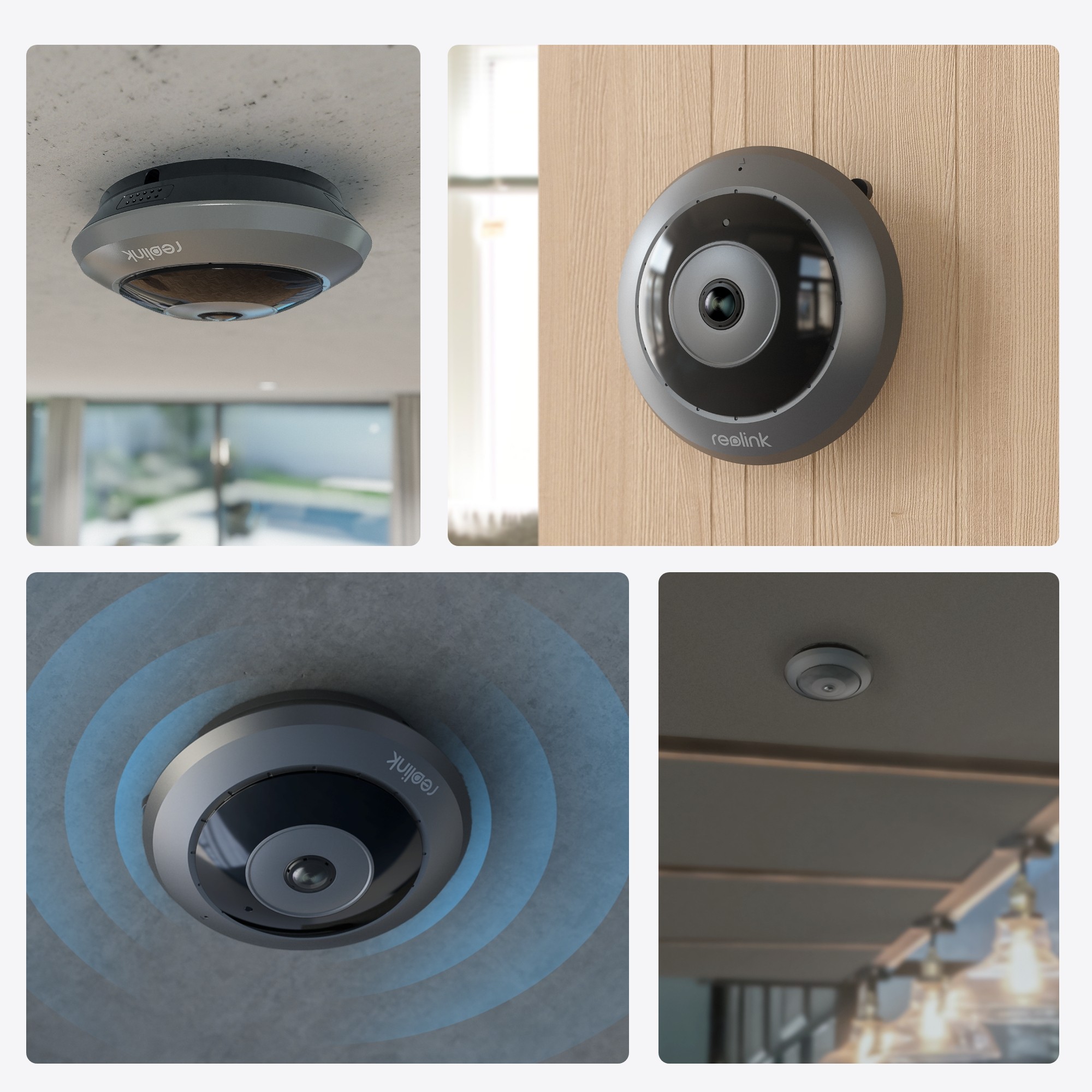 Kamera Sigurie IP CCTV Reolink Fisheye Series W520 WiFi - Figura 2