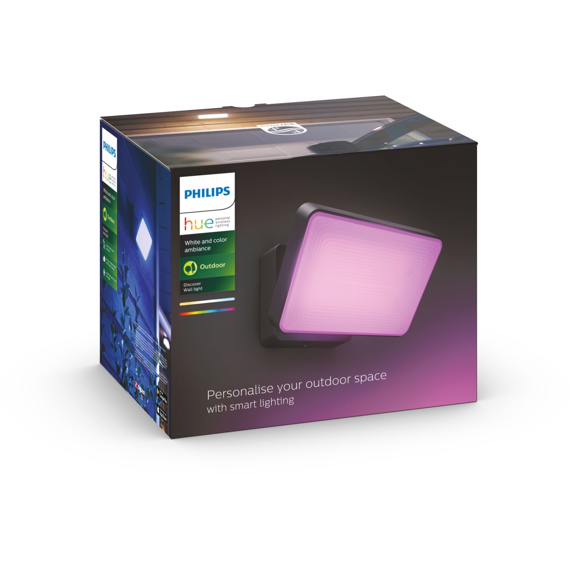 Philips Hue White & Color Ambiance Discover / Dritë përshkruese - Zezë - Figura 4