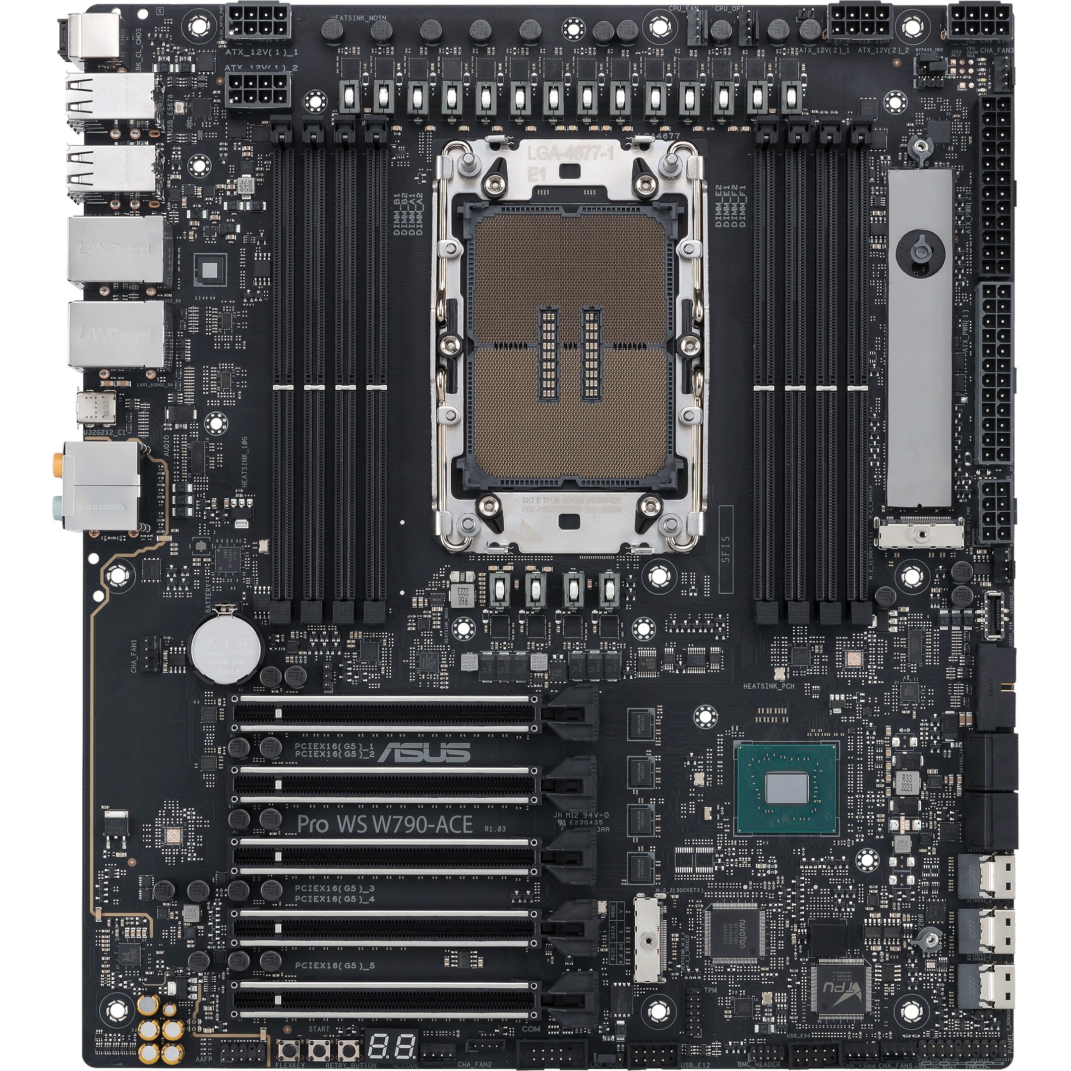 Pllakë Amë MB Intel ASUS 4677 PRO WS W790-ACE