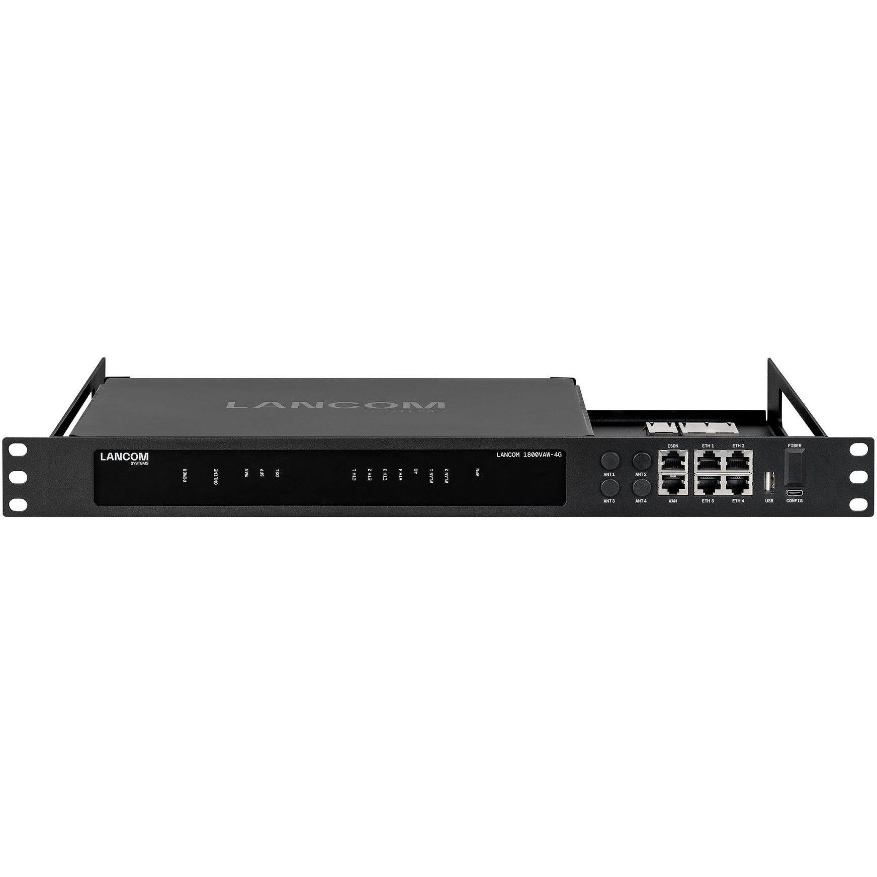 Aksesorë për Rrjet LANCOM NET Z Lancom CPE blackline Rack Mount Plus 19"-Befestigungsschiene Lancom SD-WAN Gateways