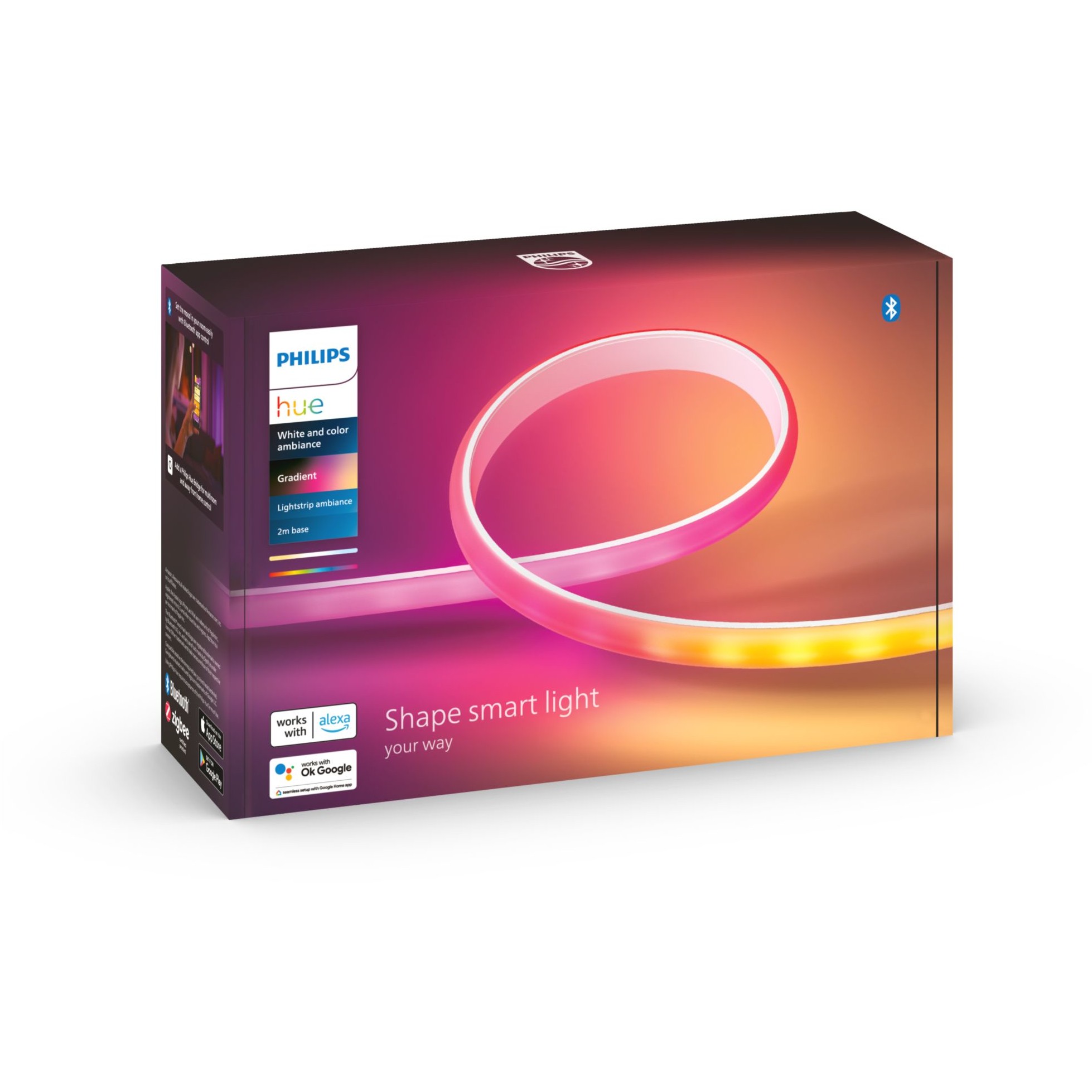 Philips Hue Gradient Ambiance Lightstrip Base Set – 2 m - Figura 3
