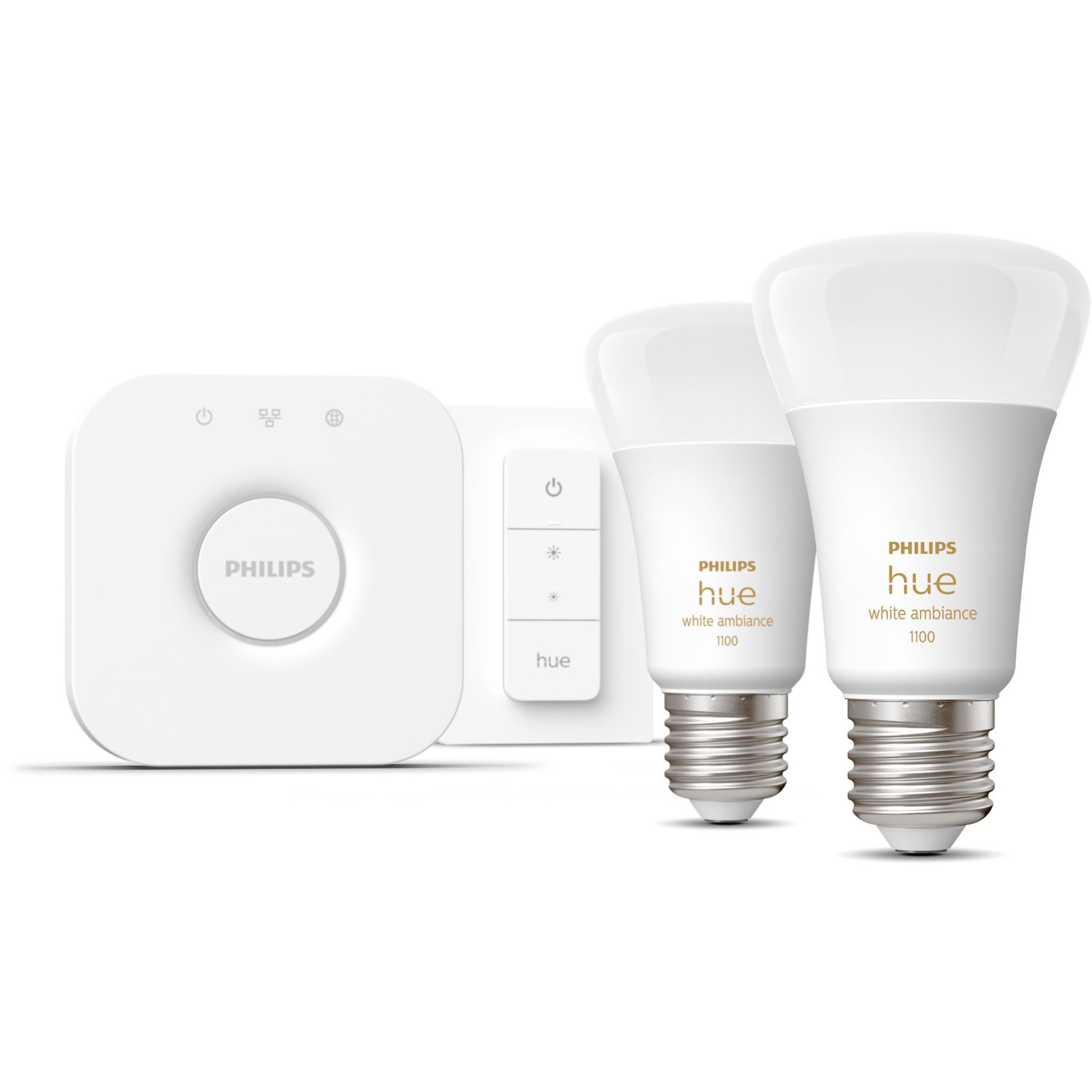 Llamba Philips Hue White Ambiance E27 / 8 W – Set 2copë - Figura 2