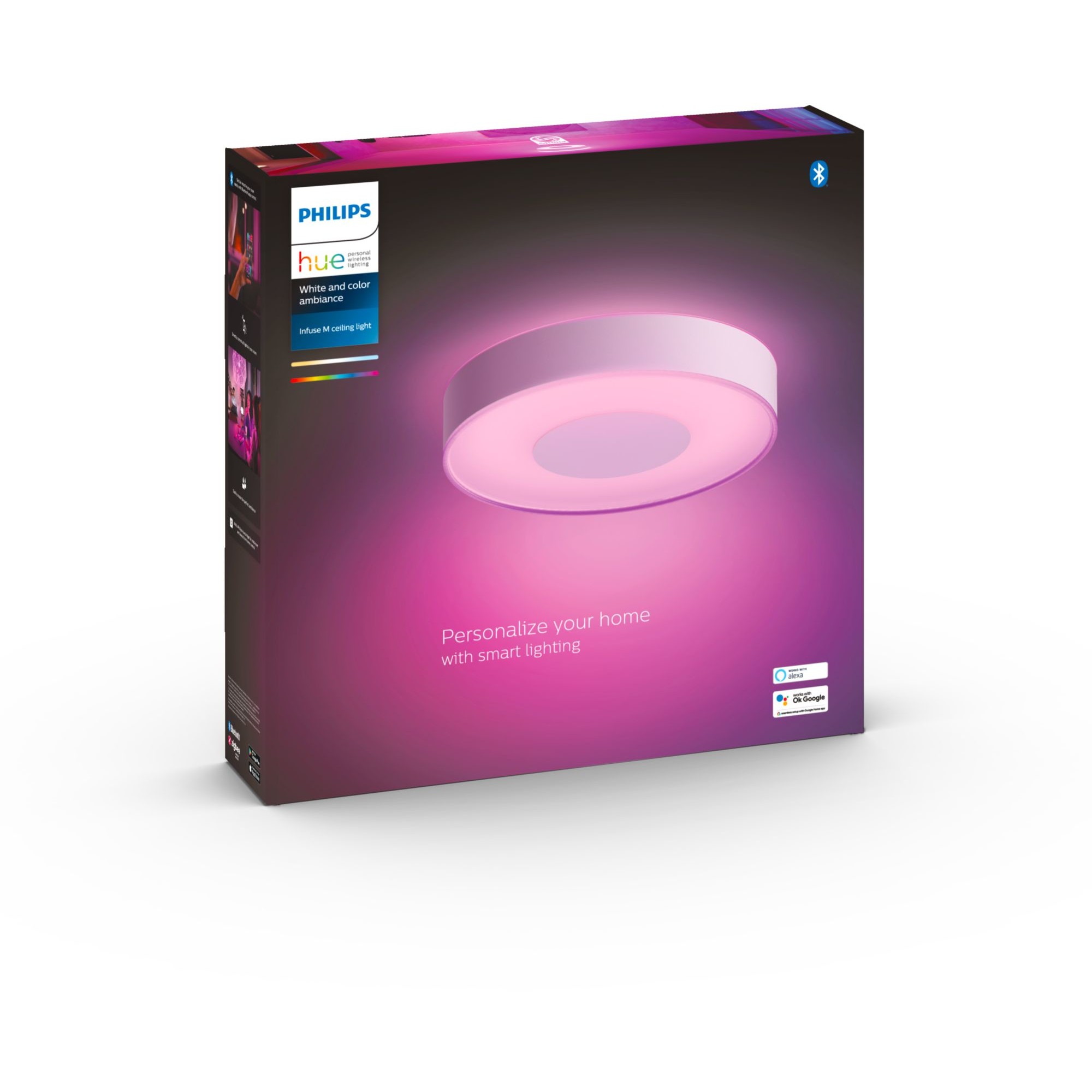 Llambë tavanore Philips Hue White & Color Ambiance Infuse –Bardhë - Figura 3