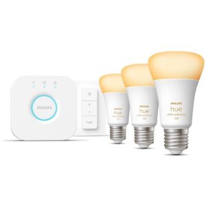 Philips Hue White Ambiance E27 / 3Pack Starter Set / 3x800 lumen / 75 W