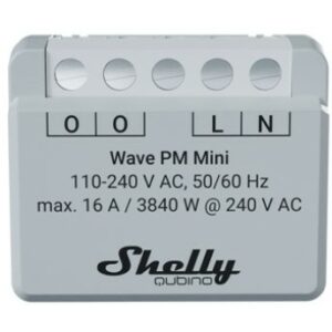 Aksesorë për Rrjet Shelly Relais "Wave PM Mini" Z-Wave
