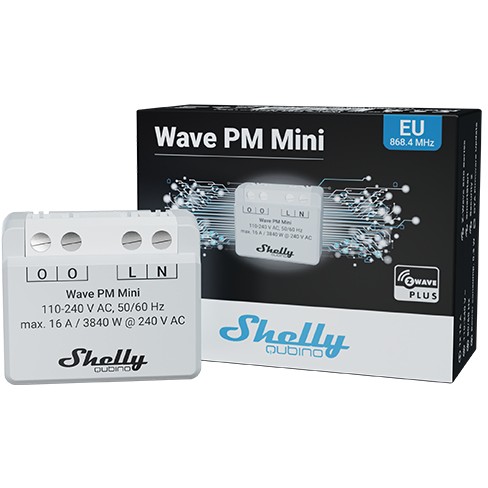 Aksesorë për Rrjet Shelly Relais "Wave PM Mini" Z-Wave - Figura 5