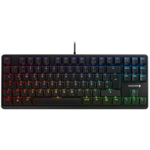 Tastierë Gaming Cherry G80-3000N RGB TKL Wired / QWERTZ - Zezë