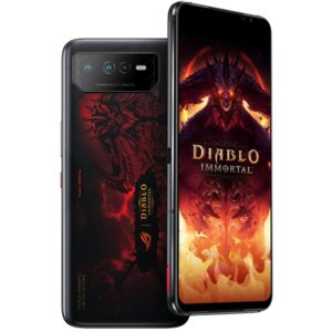 Telefon ASUS ROG Phone 6 Diablo Immortal Edition / Dual Sim / 16GB / 512GB - Zezë / Kuqe