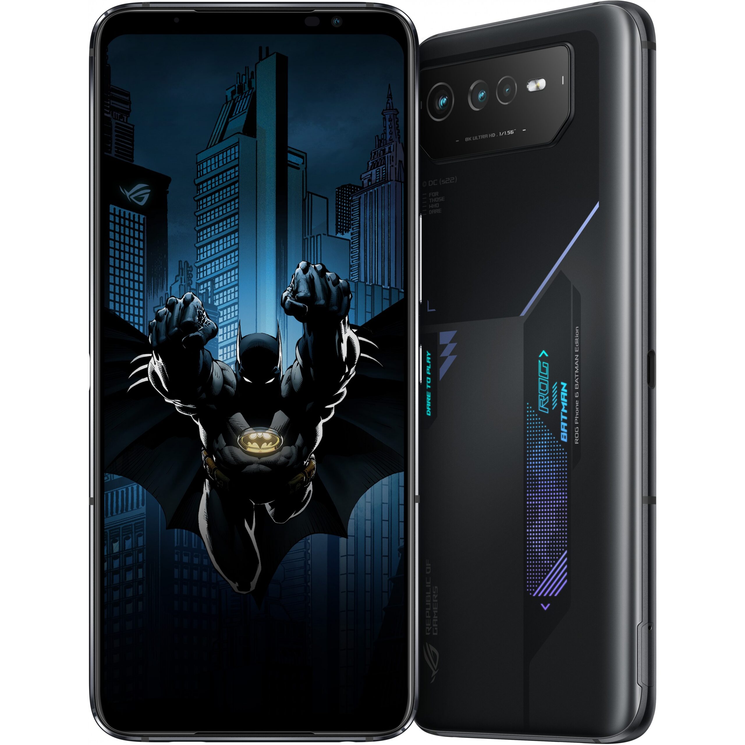 Telefon ASUS ROG Phone 6D Batman Edition / Dual Sim / 12GB / 256GB - Zezë - Figura 2