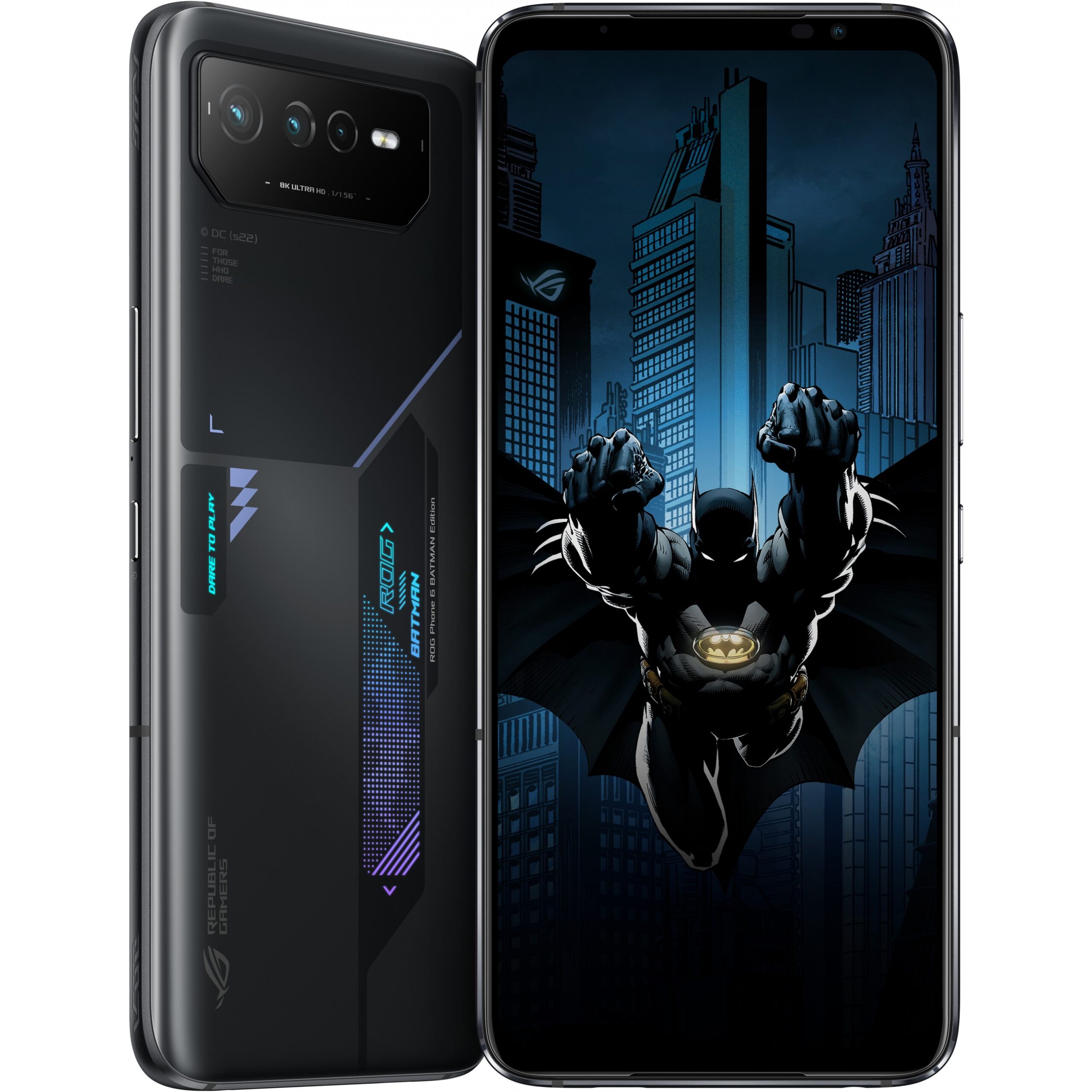 Telefon ASUS ROG Phone 6D Batman Edition / Dual Sim / 12GB / 256GB - Zezë - Figura 4