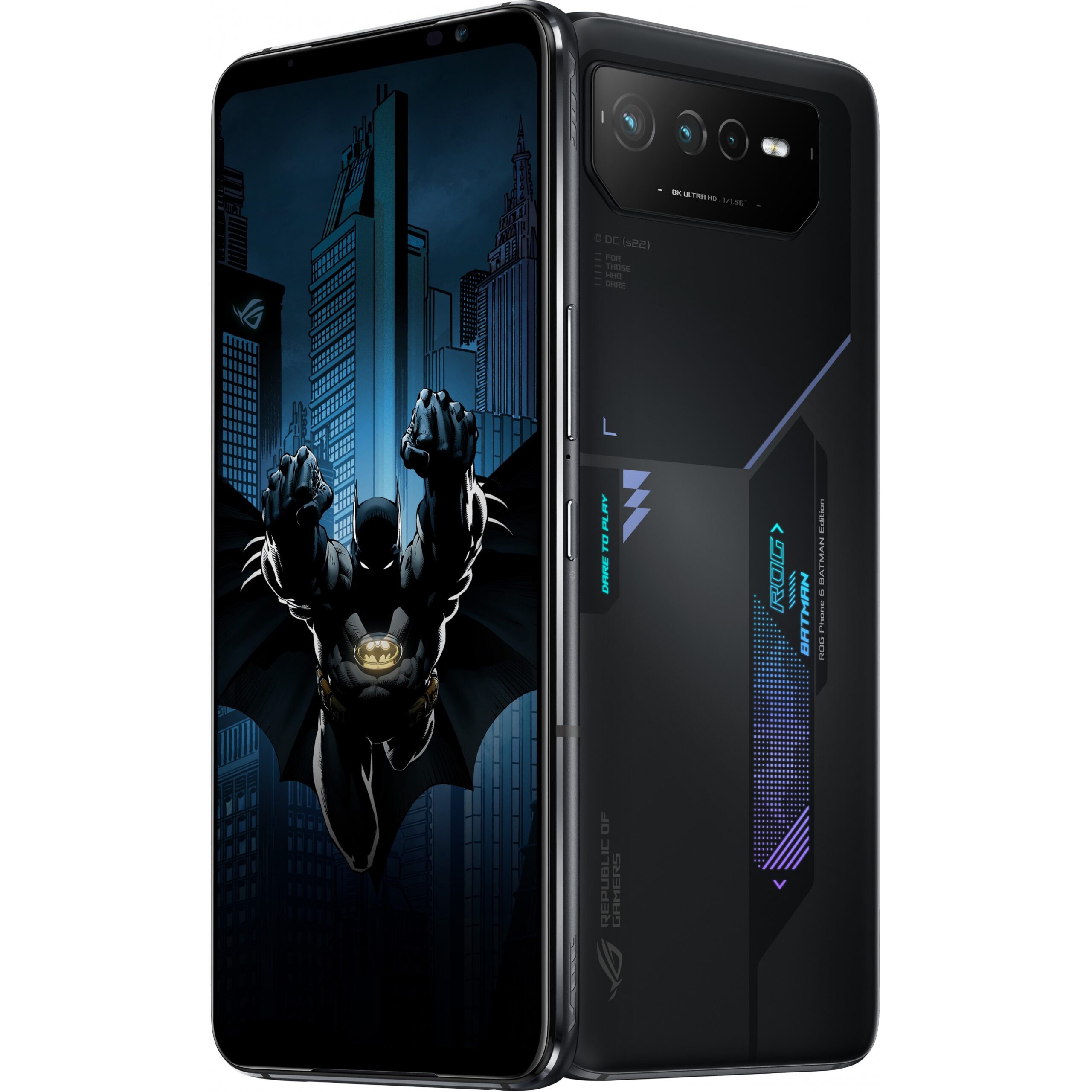 Telefon ASUS ROG Phone 6D Batman Edition / Dual Sim / 12GB / 256GB - Zezë - Figura 5