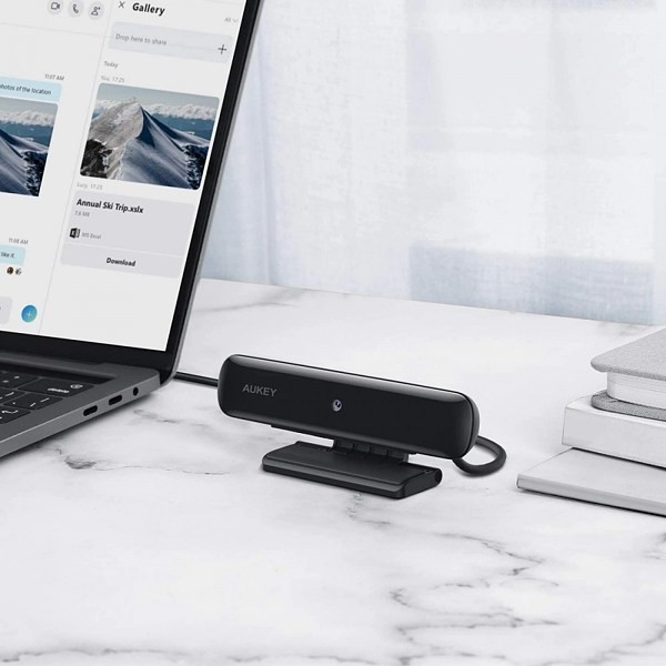 Webcam AUKEY PC-W1 Stream Series Full HD Webcam with 1/2.7"-CMOS Sensor zi - Figura 3