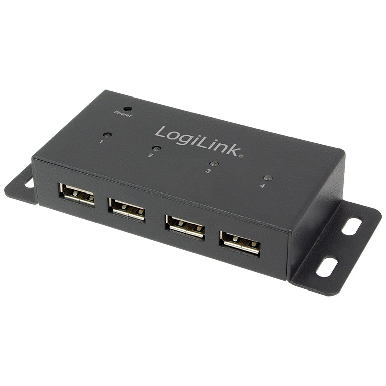 HUB LogiLink UA0141A USB 2.0 HUB 4-Port 4xUSB 2.0 montierbar