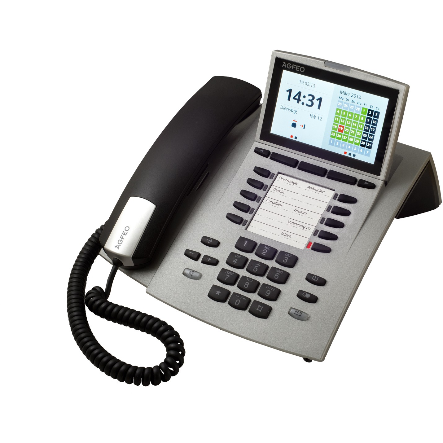 VoIP AGFEO ST 45 IP silber