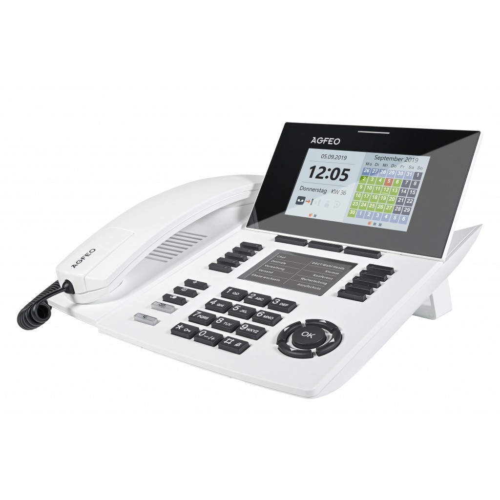 VoIP AGFEO ST 56 SENSORfon reinweiß