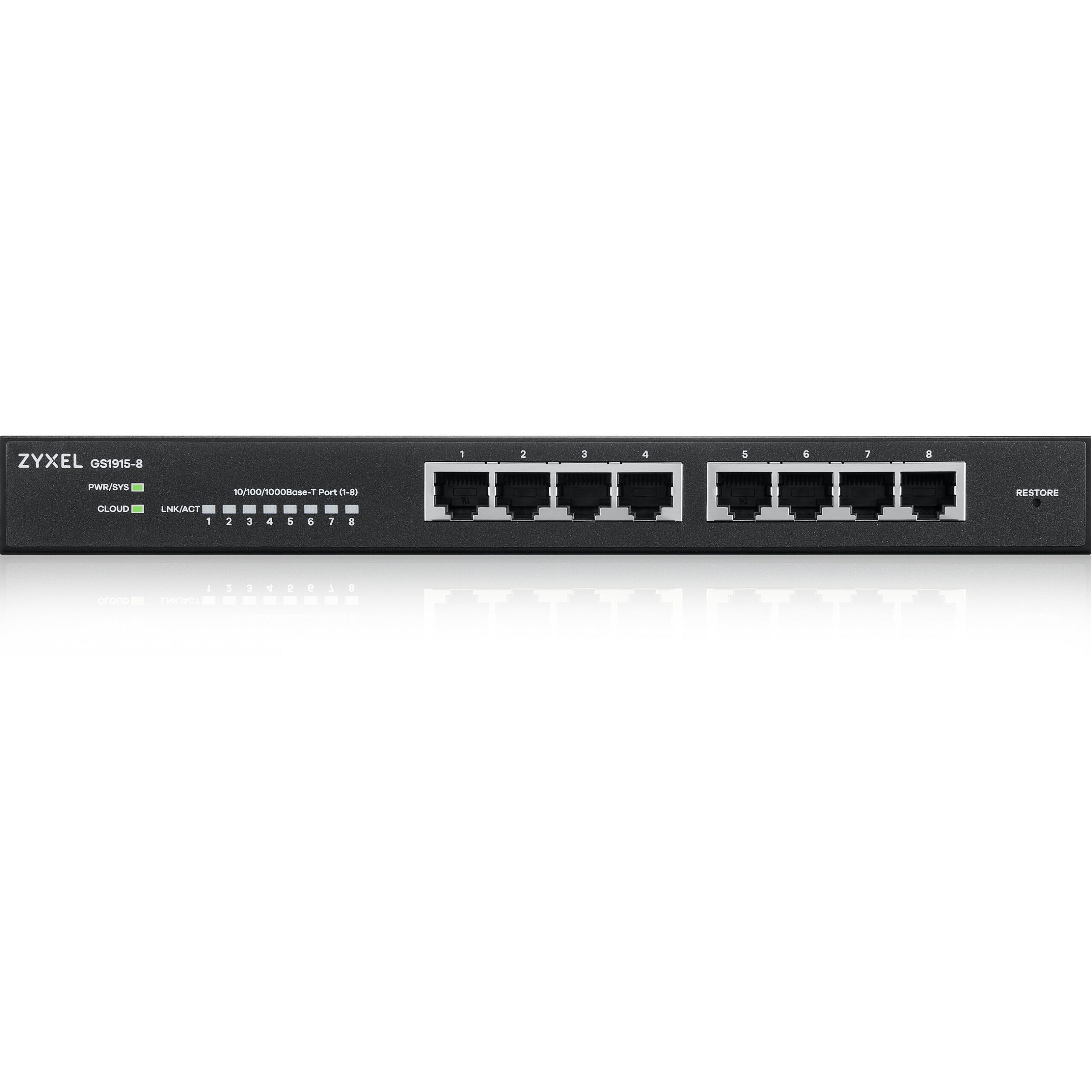 Switch Zyxel 8P GS1915-8 M