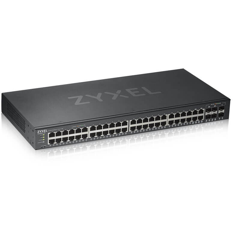 Switch Zyxel 48+2P Zyxel GS1920-48V2 M RM