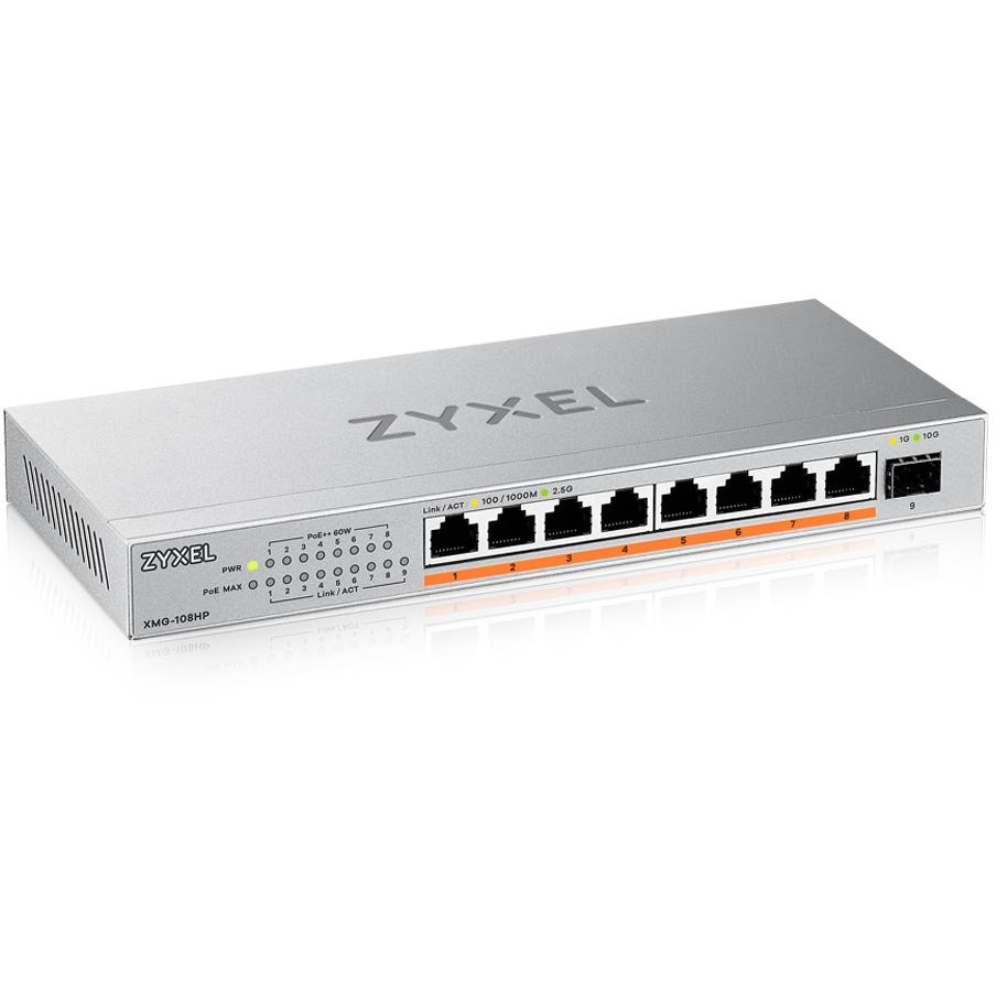 Switch 8P Zyxel MG-108HP POE