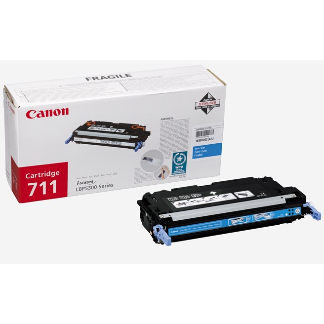 Toner Canon 711 1659B002 Cyan deri në 6.000 faqe