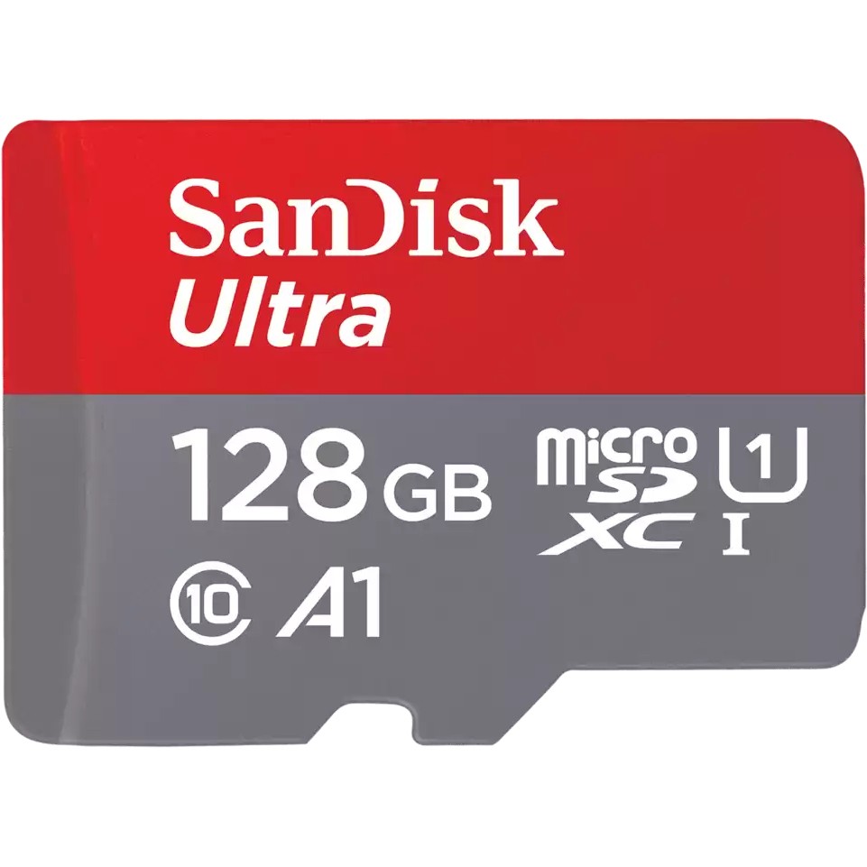 Kartë Memorie SD Sandisk CARD 128GB SanDisk Ultra microSDXC 140MB/s +Adapter