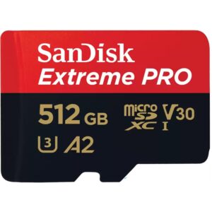 Kartë Memorie SD Sandisk CARD 512GB SanDisk Extreme PRO microSDXC UHS-I Kartë + Adapter