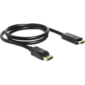 Kabllo HDMI DisplayPort 1.2 > HDMI (ST-ST) 2m Adapterkabel 4K Zi