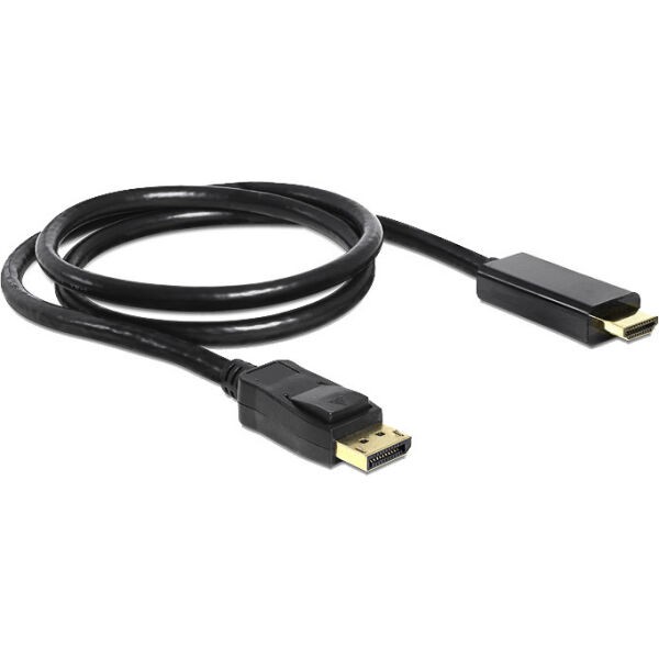 Kabllo HDMI DisplayPort 1.2 > HDMI (ST-ST) 2m Adapterkabel 4K Zi