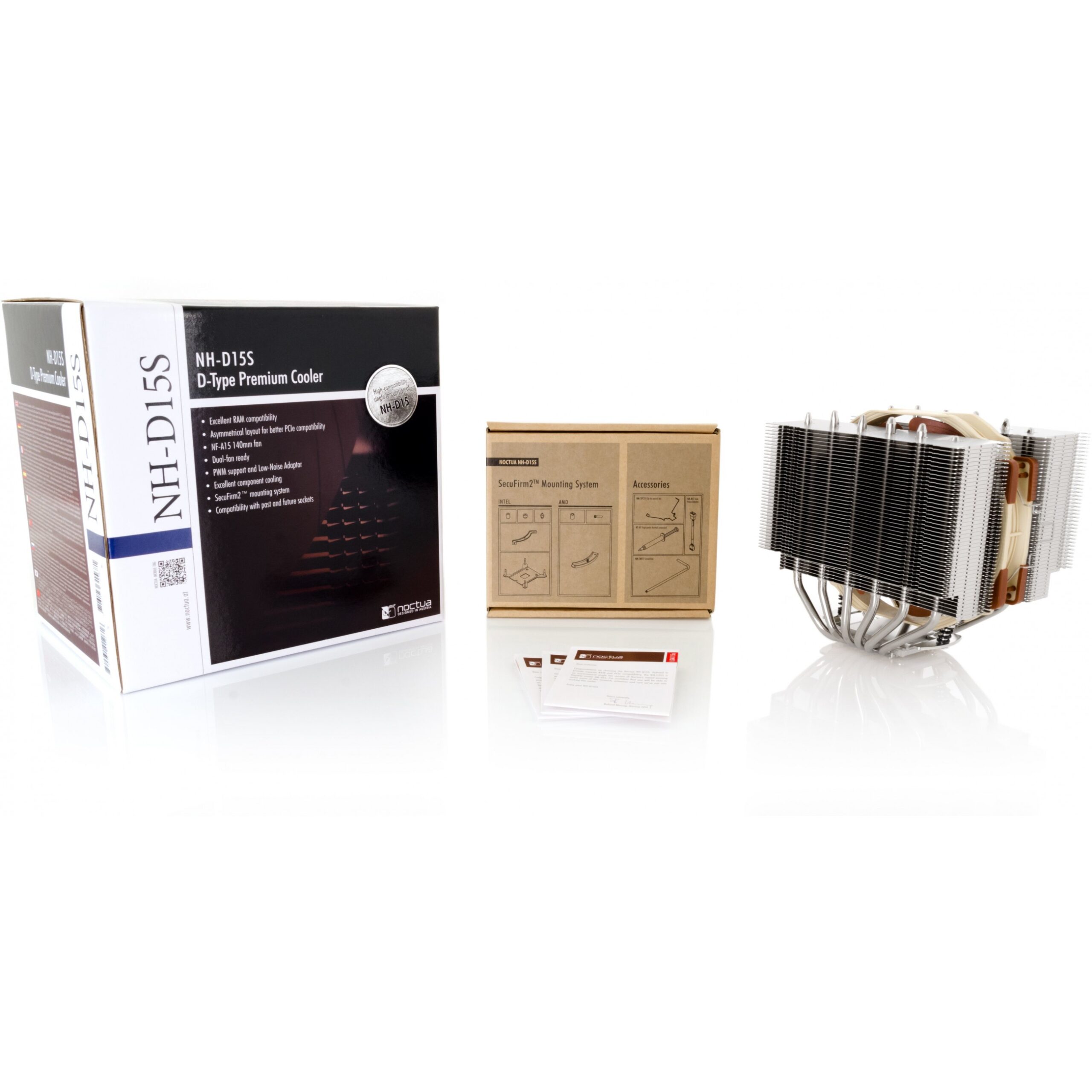 Ftohës për Procesor K Cooler Multi NOCTUA NH-D15S | 1700. 1200. 11xx. 2066. 2011. AM4. AM5 170 W TDP - Figura 4