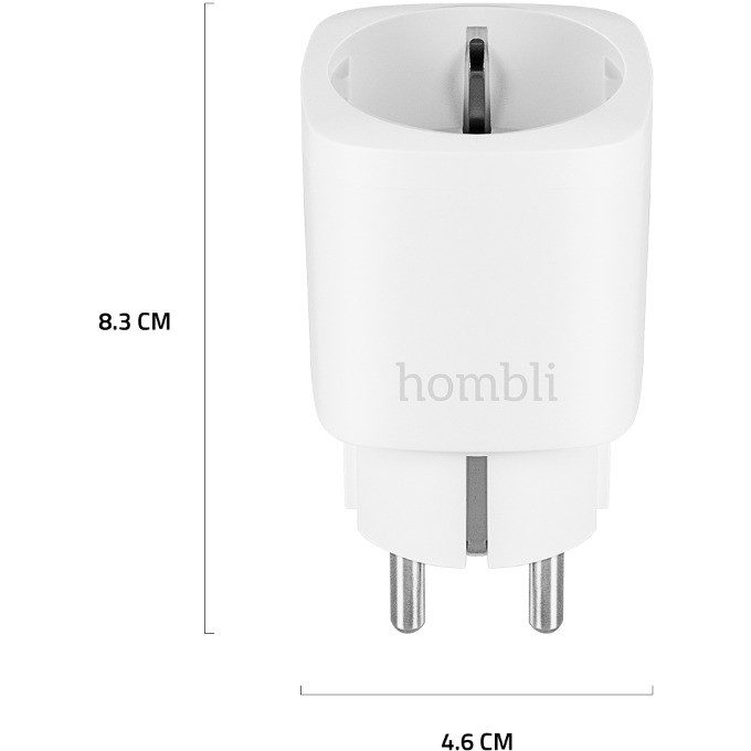 Hombli smarte Steckdose EU. weiß - Figura 5