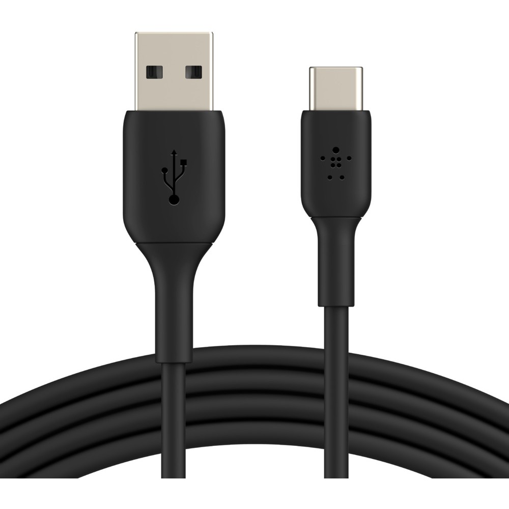 Aksesorë për telefon Belkin USB-C/USB-A Kabel PVC. 1m. zi - Figura 5