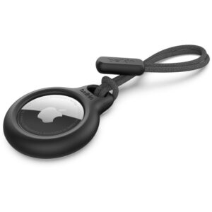 Mbajtëse Belkin me varëse për Apple AirTag, e zezë