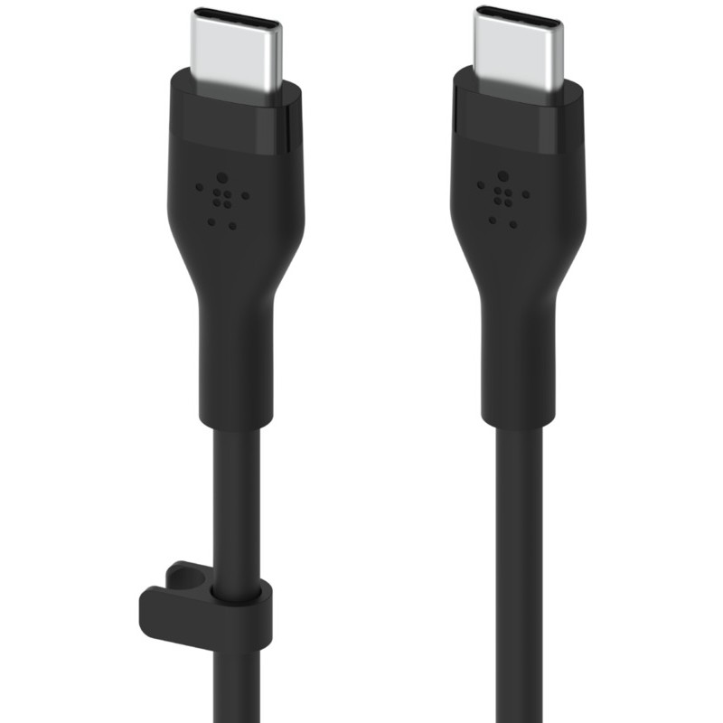 Aksesorë për telefon Belkin Flex USB-C/USB-C Kabel. Schnellladen deri në 60W. 1m e zezë - Figura 2