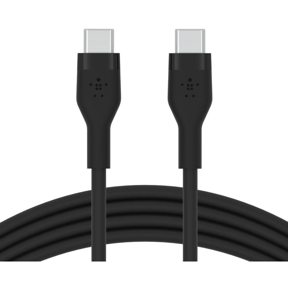 Aksesorë për telefon Belkin Flex USB-C/USB-C Kabel. Schnellladen deri në 60W. 1m e zezë - Figura 3
