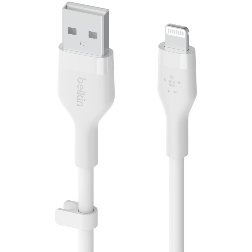 Aksesorë për telefon Belkin Flex Lightning/USB-A. Apple zert.. 2m. bardhë - Figura 2