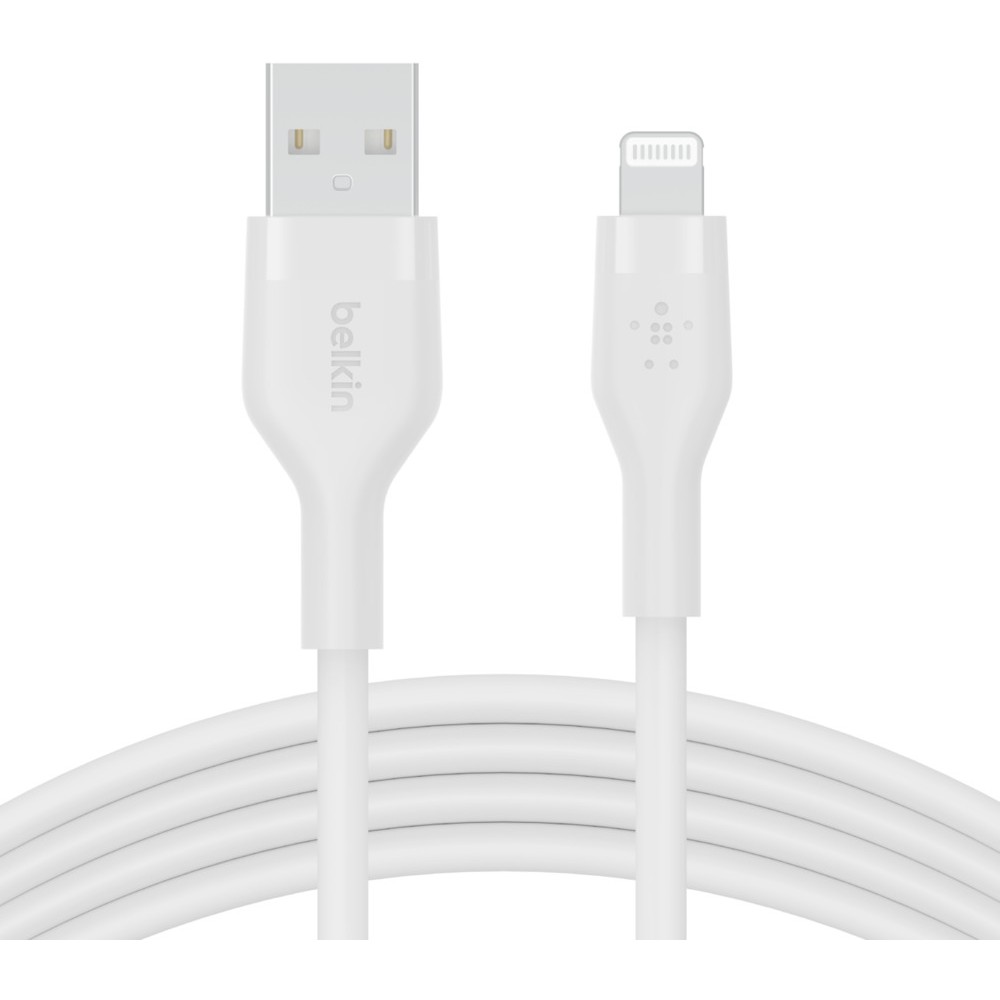 Aksesorë për telefon Belkin Flex Lightning/USB-A. Apple zert.. 2m. bardhë - Figura 3