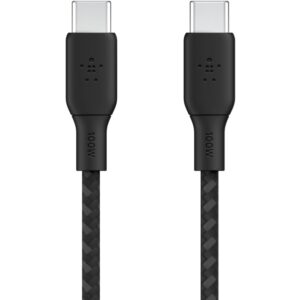 Aksesorë për telefon Belkin BOOST CHARGE USB-C/USB-C Kabel. deri në 100 W. 3m. zi
