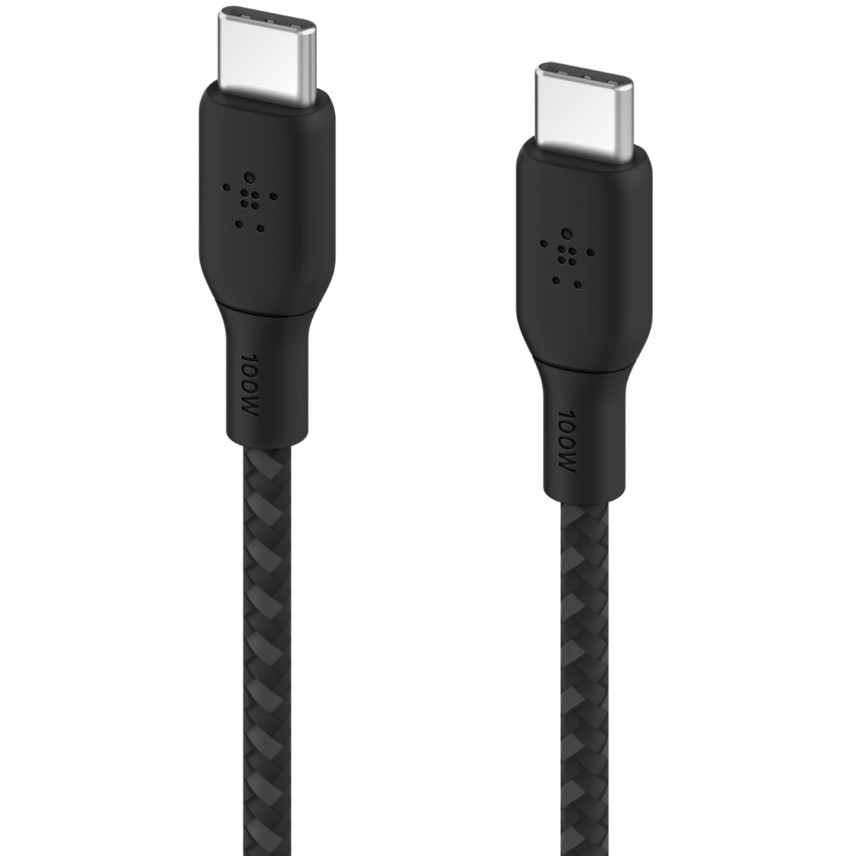 Aksesorë për telefon Belkin BOOST CHARGE USB-C/USB-C Kabel. deri në 100 W. 3m. zi - Figura 2