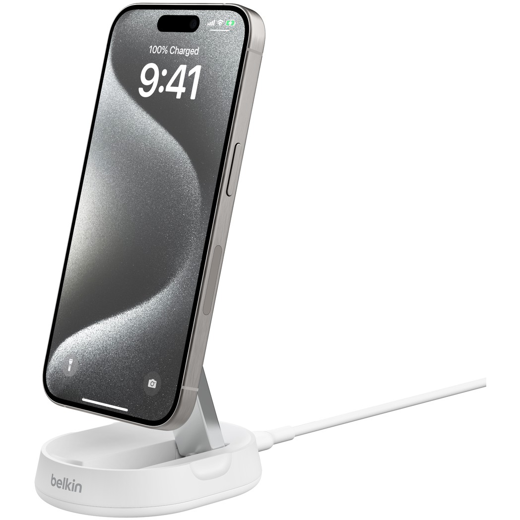 Aksesorë për telefon Belkin BOOST CHARGE PRO Qi2 15W pa Netzteil. white