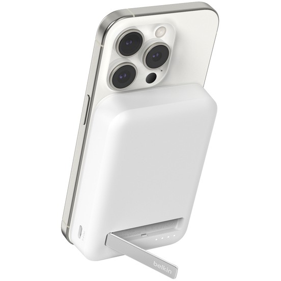 Aksesorë për telefon Belkin BoostCharge Pro Magnetische Powerbank Qi2 10K. white