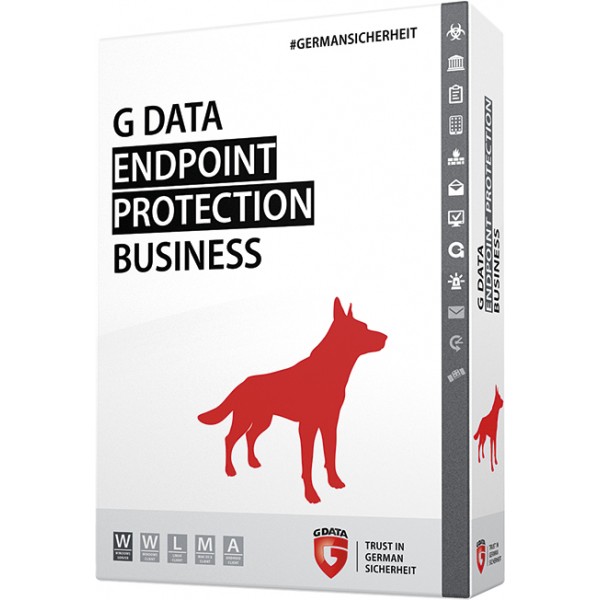 Software për Siguri G Data ENDPOINT PROTECTION BUSINESS + EXCHANGE MAIL SECURITY - 2 Year (ab 5 Lizenzen) - New - ESD-Download