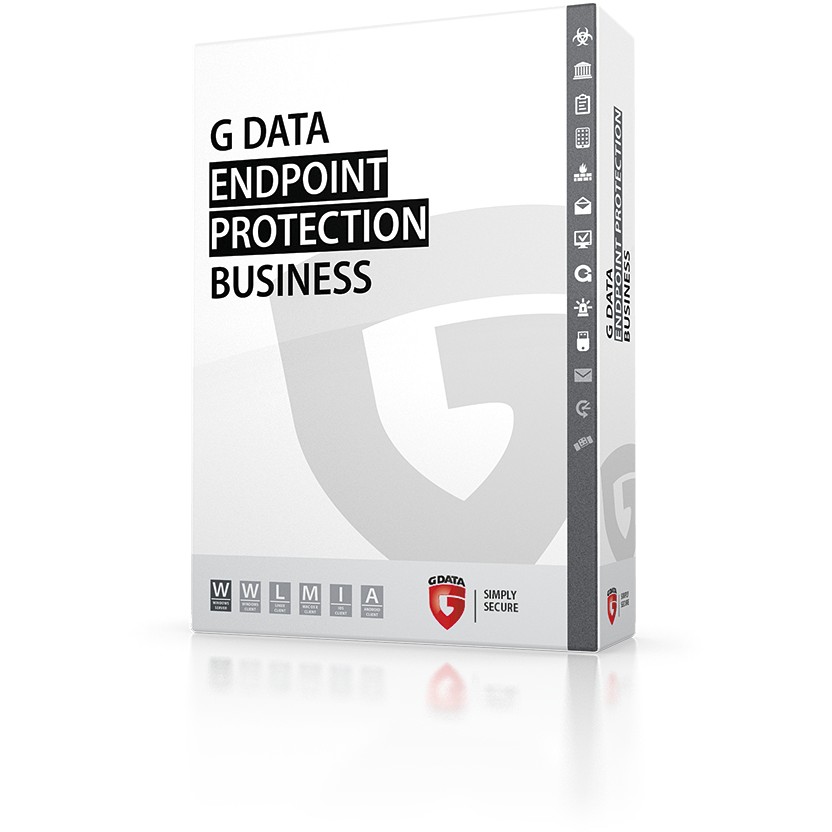 Software për Siguri G Data ENDPOINT PROTECTION BUSINESS + EXCHANGE MAIL SECURITY - 1 Year (ab 25 Lizenzen) - Renewal - ESD-Download