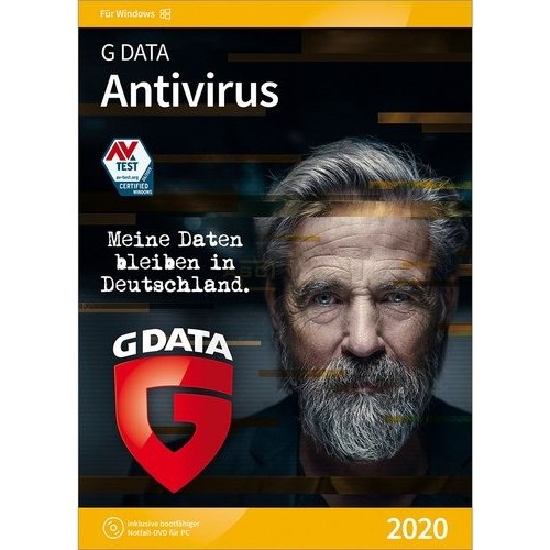 Software për Siguri G Data Antivirus Windows - 1 Year (8 Lizenë) - New - ESD-Download