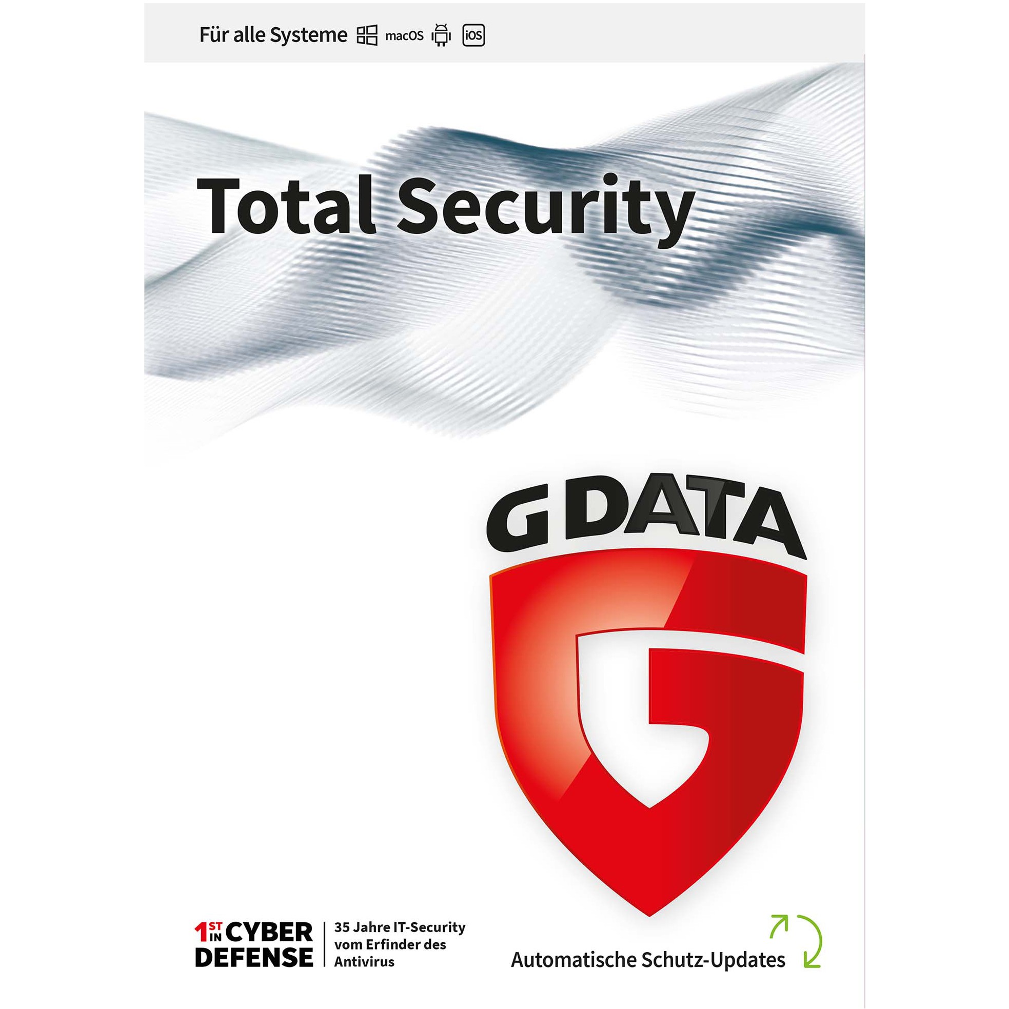 Software për Siguri G Data Total Security - 1 Year (9 Lizenzen) - New - ESD-Download