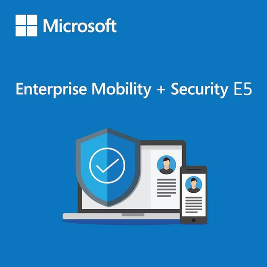 Software Microsoft Cloud Enterprise Mobility + Security E5 [1M1M] New Commerce