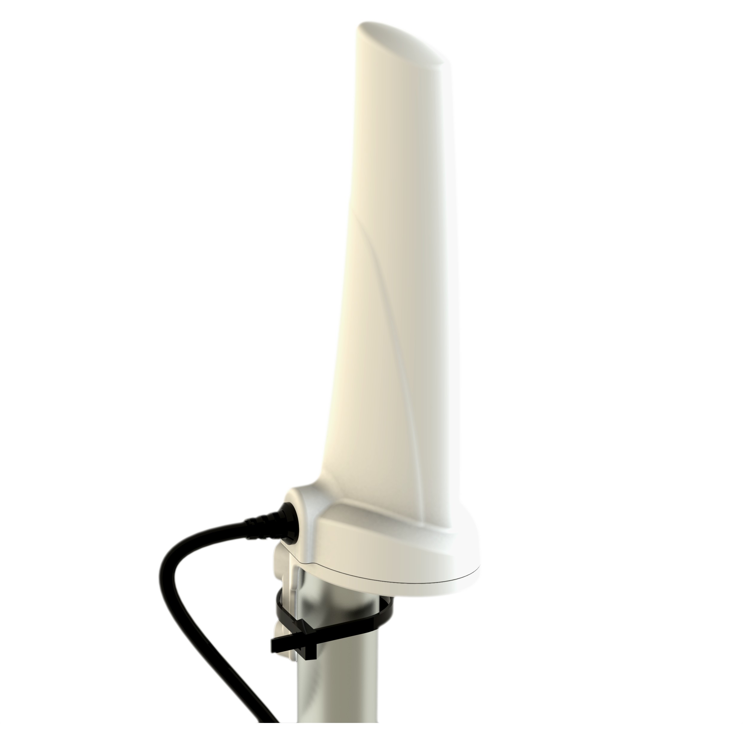 Aksesorë për Rrjet Poynting Antennas LTE/GSM Mast/Wand A-OMNI-0280-08-V1 weiß RA-SMA (M) 4dbi OMNI-Directional LTE SISO SMA - Male 2 Meter Kabel - Figura 2