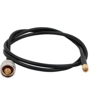 Aksesorë për Rrjet Poynting Antennas Zubehör Kabel A-CAB-150 10m HDF195 N (M) zu SMA (M) e bardhë Nikël i mbuluar