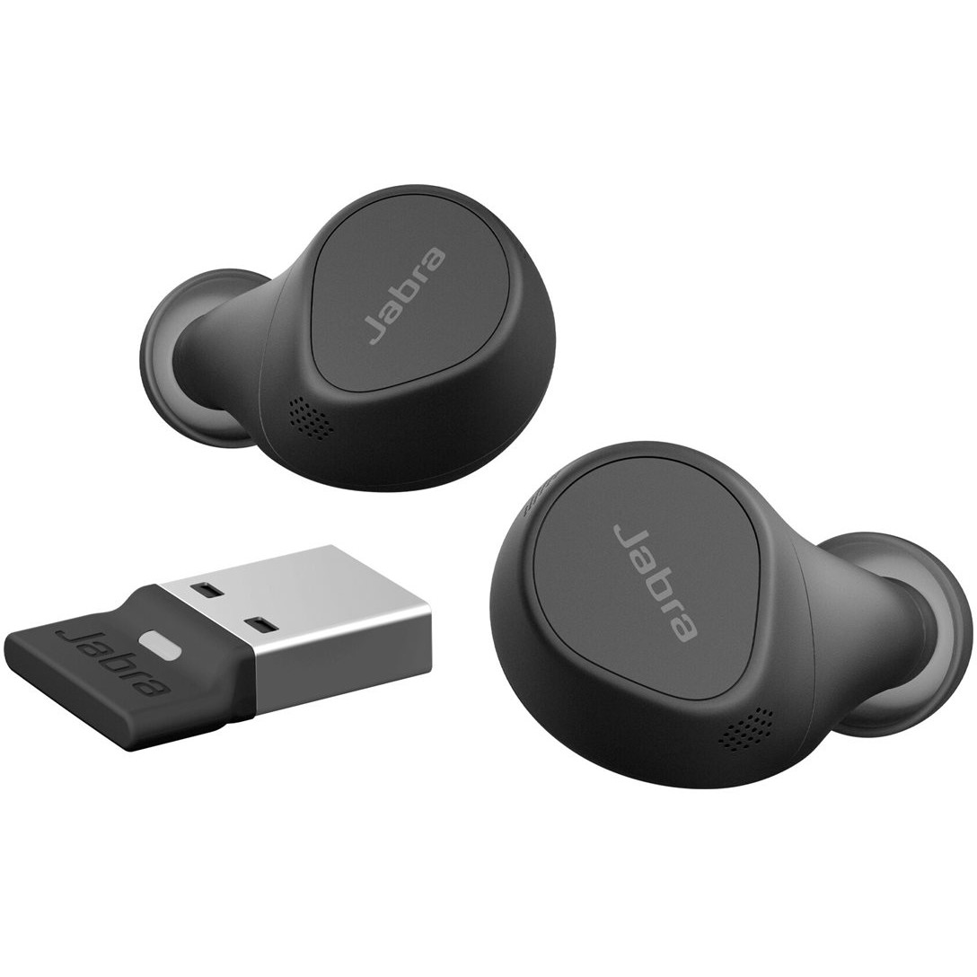 Kufje pa kabllo Jabra Evolve2 Buds USB-A UC - Zezë - Figura 3