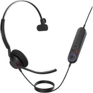 Kufje me kabllo Jabra Engage 40 Inline Link Mono USB-C MS - Zezë
