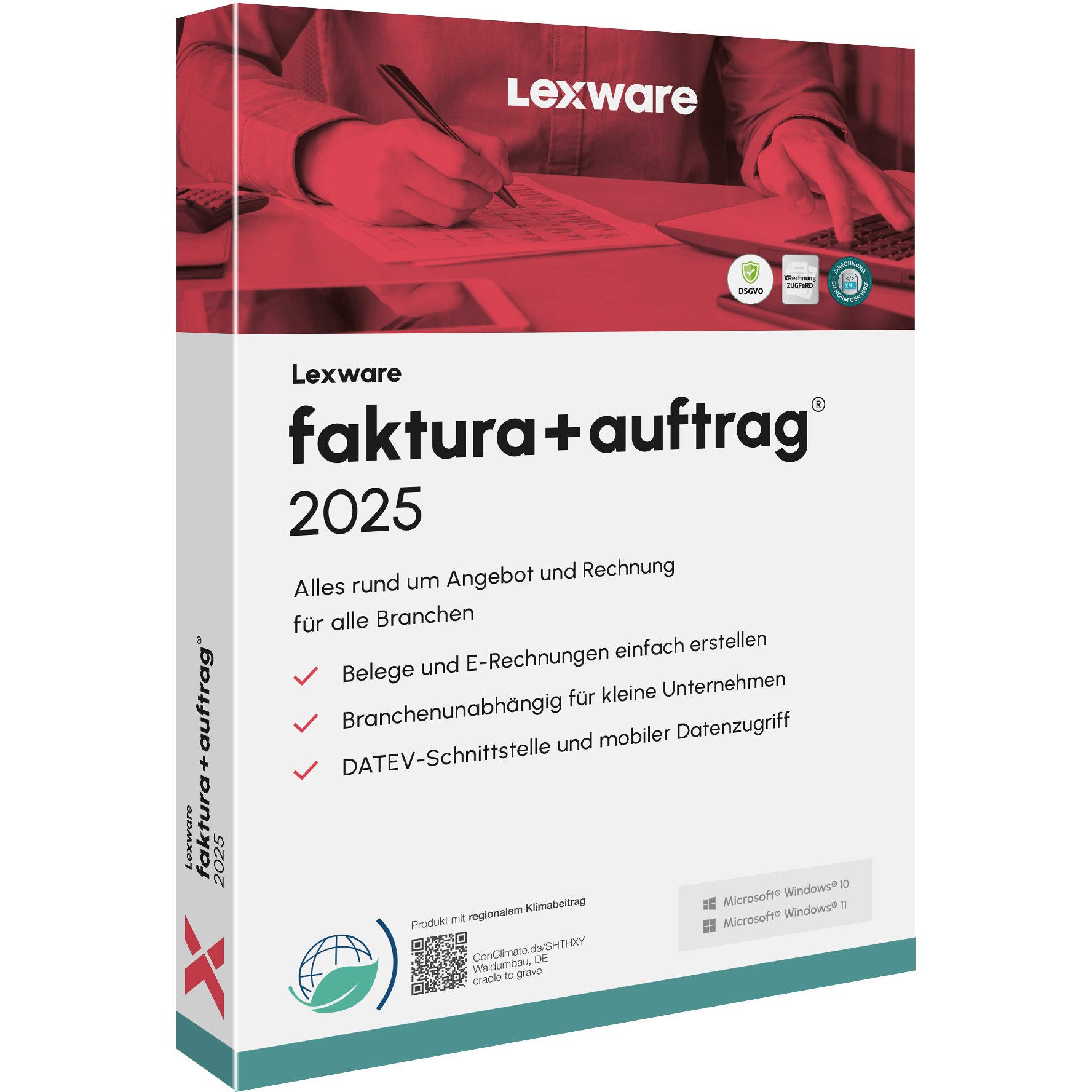 ESD Software Lexware Faktura+Auftrag 2025 - 1 Device. 1 Year - ESD-DownloadESD